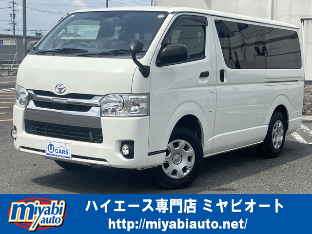 ハイエースバン 2.8 DX ロング GLパッケージ ディーゼル 4WD Wエアコン!純正LEDヘッ...