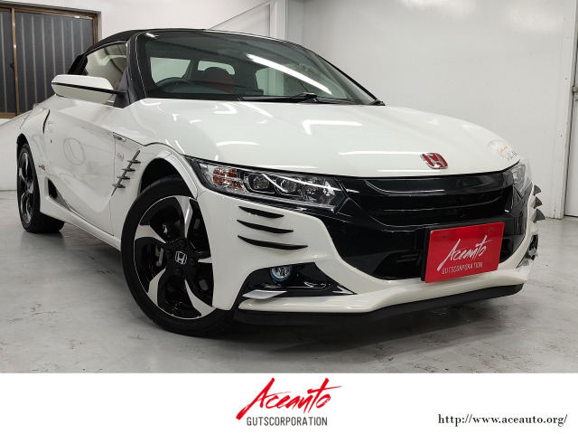 S660 アルファ 禁煙車 モデューロフロントバンパー