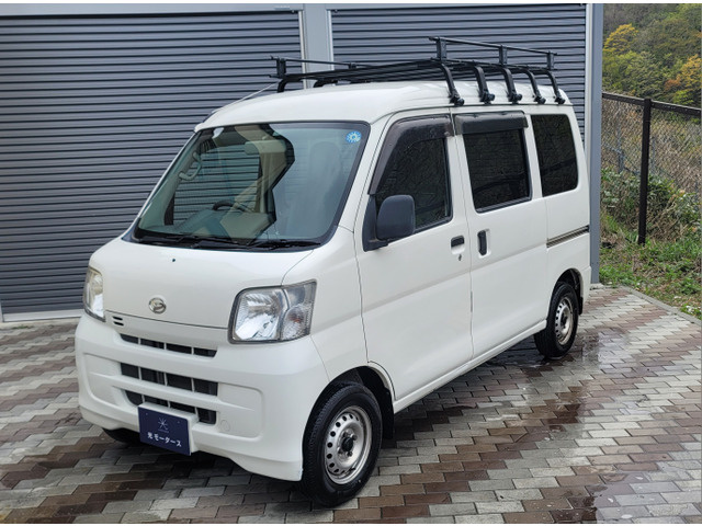 ハイゼットカーゴ デラックス 4WD 法定整備済み・キャリア付