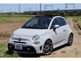 アバルト595C ツーリズモ ディーラー整備記録簿3枚有 店頭買取車