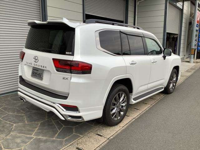 トヨタ ランドクルーザー300 3.5 ZX 4WD モデフルエアロ クールBOX 後