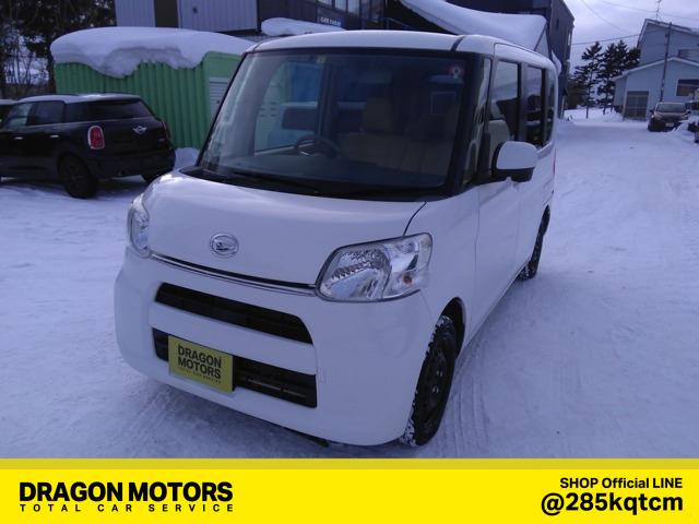 タント X 4WD 片側パワースライド ナビ 車検2年