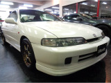 DC2インテグラタイプR96スペックチャンピオンシップホワイトカラー&B18C型VTECエンジン5MTミッション&マフラー黒レカロシートTE37アルミ他装備充実車が入庫しました