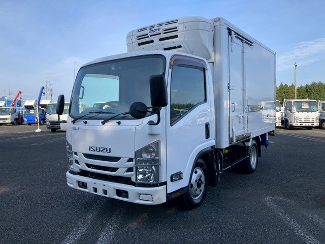 エルフ 2t積・冷凍冷蔵車・セミロング・全低床