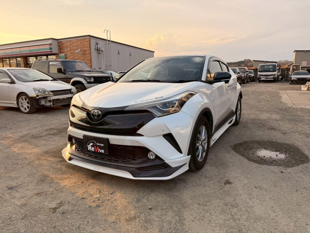 C-HR 1.2 G-T 4WD TRDエアロ テイン車高調 純正エンスタ