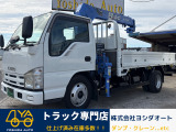 2990cc 2t 平ボディ 3段クレーン タダノ ZR263 ラジコン付 ETC 6速 6MT 荷台内寸366&times;176 内外装仕上げ済み パワーウインドウ
