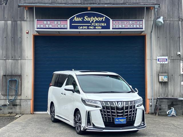 アルファード  2.5S Cパッケージ モデリスタエアロFSR 純正フリップダウンモニター