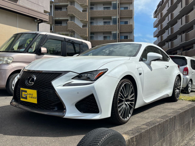 RC F 5.0 ☆ムーンルーフ☆4本出しマフラー☆