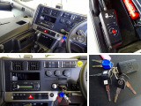 AAC PS PW SRS ABS キーレス 左電格ミラー/左右電動角度調整/ヒーター/ワイパー エアサスシート/肘掛け ETC2.0 バックモニター タコグラフ アドブルー ターボ フロア7MT