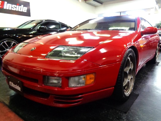 フェアレディZ3.0 300ZX ツインターボ 2by2 TバールーフVG30DETTエンジン黒革インテリア
