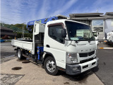 キャンター  ワイドロング4段クレーン積載3850kg