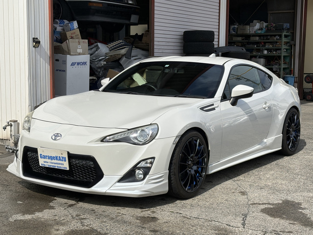 86 2.0 GT 車高調 エアロTRDリヤスポ 社外アルミ