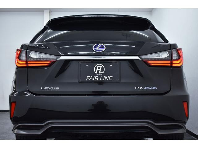レクサス RX 450h バージョンL 黒革 サンルーフ LEDヘッドライト の