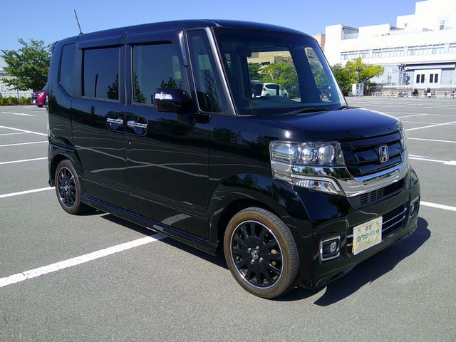 ホンダ N-BOXカスタム G ターボ SSパッケージ ブラックスタイル ナビ