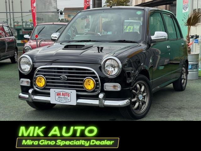 ミラジーノ ターボ 5MT インタークーラーターボ 純正リアスポ 車検2年