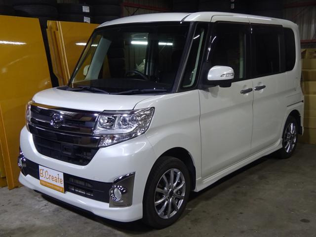 タントカスタム X SA 4WD ナビ TV バックカメラ B/T