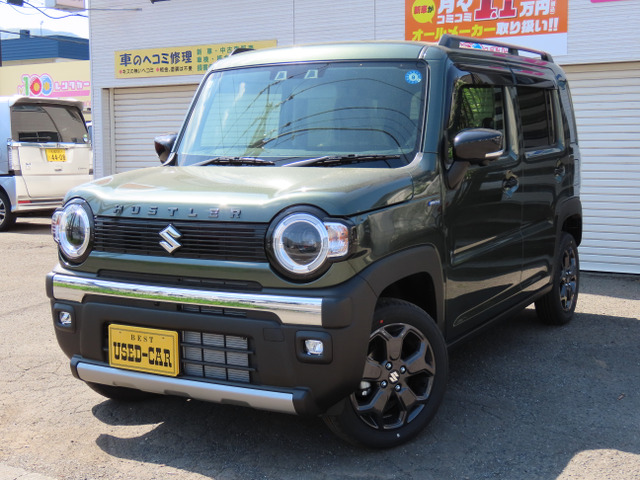 ハスラー タフワイルド ターボ 4WD 届出済未使用車 ディスプレイオーディオ付