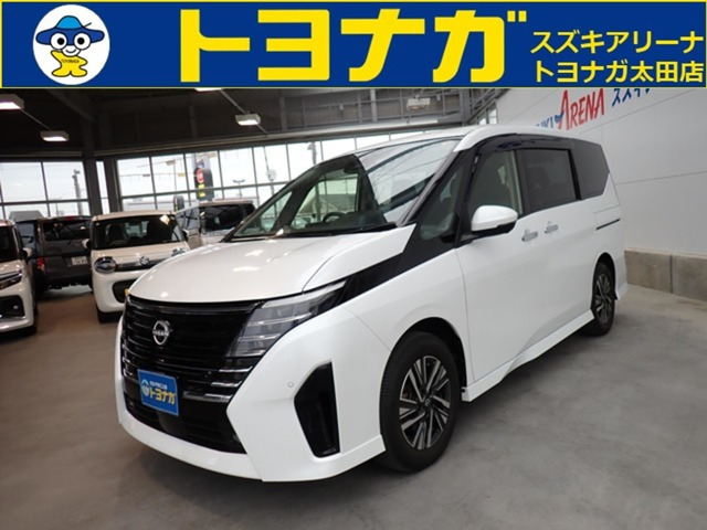 セレナ 1.4 e-POWER ハイウェイスターV 純正9インチナビ フルセグTV