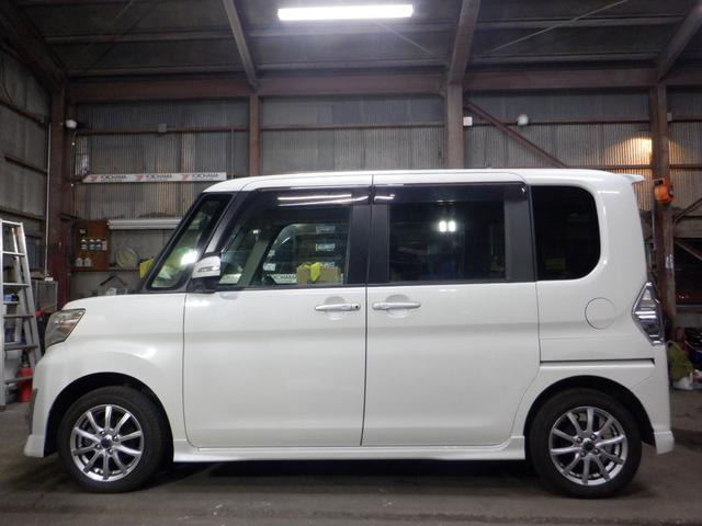 ダイハツ タントカスタム X SA 4WD ナビ TV バックカメラ B/T の中古車 