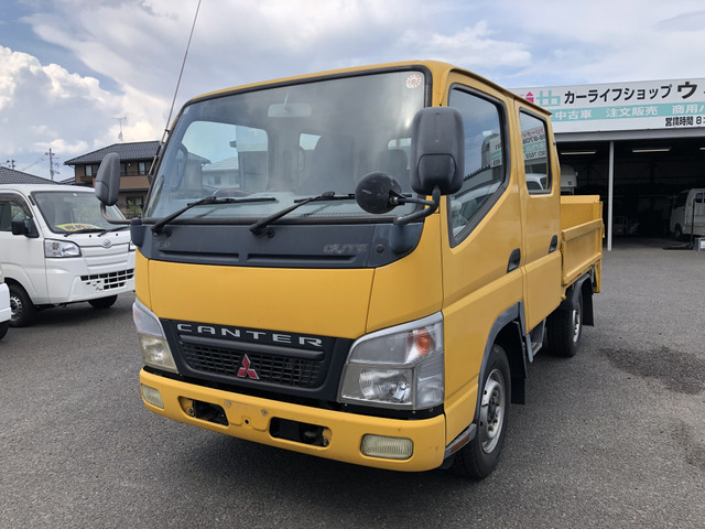 キャンターガッツ 3.0 ダブルキャブ ロング 全低床 DX ディーゼル 4WD 垂直パワーゲート
