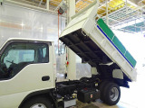 荷台内寸:305&times;159&times;37 極東開発/DD02-31 三方開 手動コボレーン付