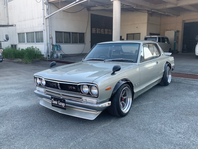 スカイライン 2.0 GT GT-R仕様 全面純正透明ガラス