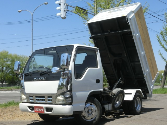 エルフ 4.8 三転強化ダンプ 高床 ディーゼル 2tダンプ  農業用差し枠 深ダンプ