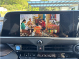 走行中テレビ視聴可能です。