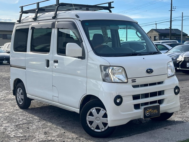 サンバー VC ターボ 4WD ETC ナビ TV キーレス 記録簿付