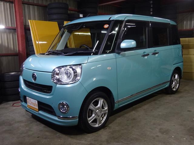 ムーヴキャンバス G メイクアップ リミテッド SAIII 4WD 本州仕入 ナビ TV B/T 両側電動
