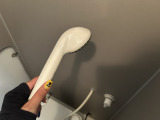 シャワーは温水も利用できます!