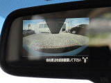 駐車も楽々♪死角も安心♪全方位モニター(写真ノーズビューカメラ映像)!!! しかも見やすいデジタルインナーミラー型モニター(純正♪)!!!