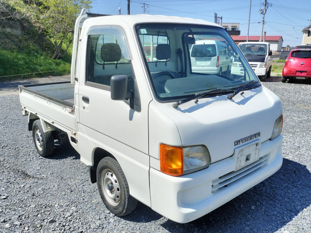 サンバートラック TB 4WD 車検2年付渡し・エアコン付-走9.7万