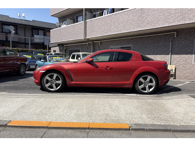 マツダ RX-8 タイプE ベージュ革電動シート カードキー ETC の中古車