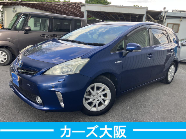 プリウスα 1.8 G E プッシュスタート 後カメラ ナビ