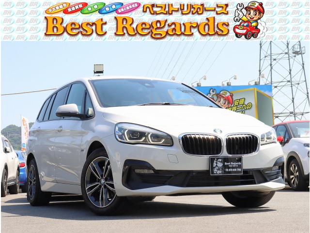 2シリーズグランツアラー 218d スポーツ 車検整備付 10.9Mキロ ETC