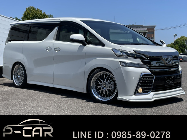 ヴェルファイア 2.5 Z 純正リアモニター☆VS20インチ☆車高調
