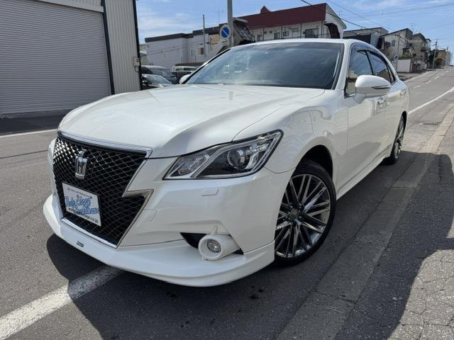 クラウンアスリート 2.5 G i-Four 4WD モデリスタエアロ 純正オプションホイール