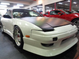 180SXタイプIIIターボフルエアロワイドボディ&SR20DETターボエンジン純正5MTミッション&パワーFC車高調インタークーラークラッチ他装備充実車が入庫しました
