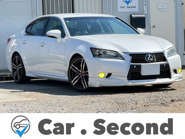 GS 250 純正ナビ フロントエアロ ローダウン