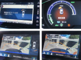 前後のパーキングセンサーが障害物を検知し表示と警告音で知らせてくれます!