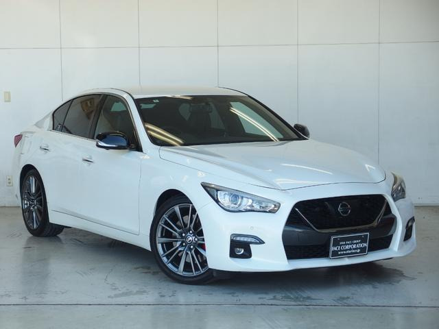 日産 スカイライン 3.0 400R 純正ナビ ドラレコ ETC パドルシフト の