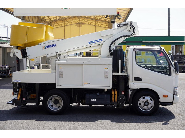 日野 デュトロ 高所作業車 アイチ SH10A 地上高9.9m AT の中古車詳細 