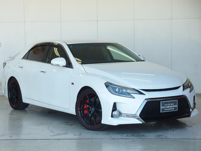トヨタ マークX 2.5 250G Sパッケージ G's G's専用ハーフレザーシート