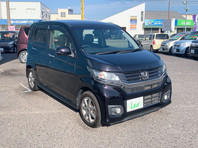 ホンダ N-WGN カスタム 黒 (2年車検) ホンダ N-WGNカスタム G ターボパッケージ 4WD 車検2年・1年保証 の