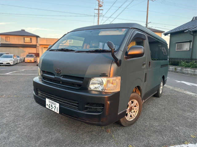ハイエース 2.7 DX ロング ミドルルーフ 4WD 車いす移動車登録 リアベット仕様 ETC