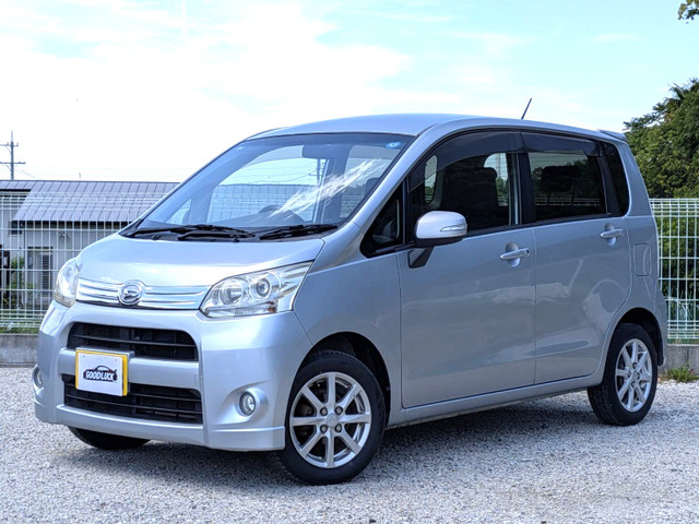 ムーヴカスタム X 車検ロング!スマートキー!Fタイヤ新品!