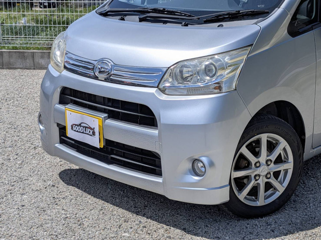 ダイハツ ムーヴカスタム X 車検ロング!スマートキー!Fタイヤ新品! の 