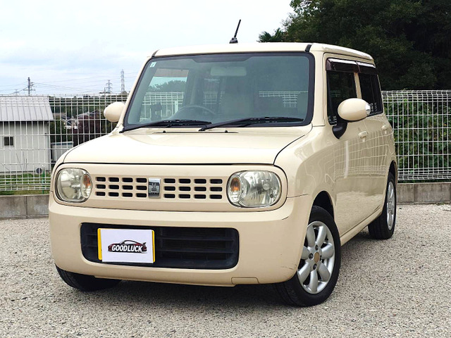 アルトラパン X 新品シートカバー/車検2年整備つき