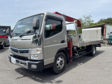 キャンター  4段クレーン付 積載車 カスタム 実走